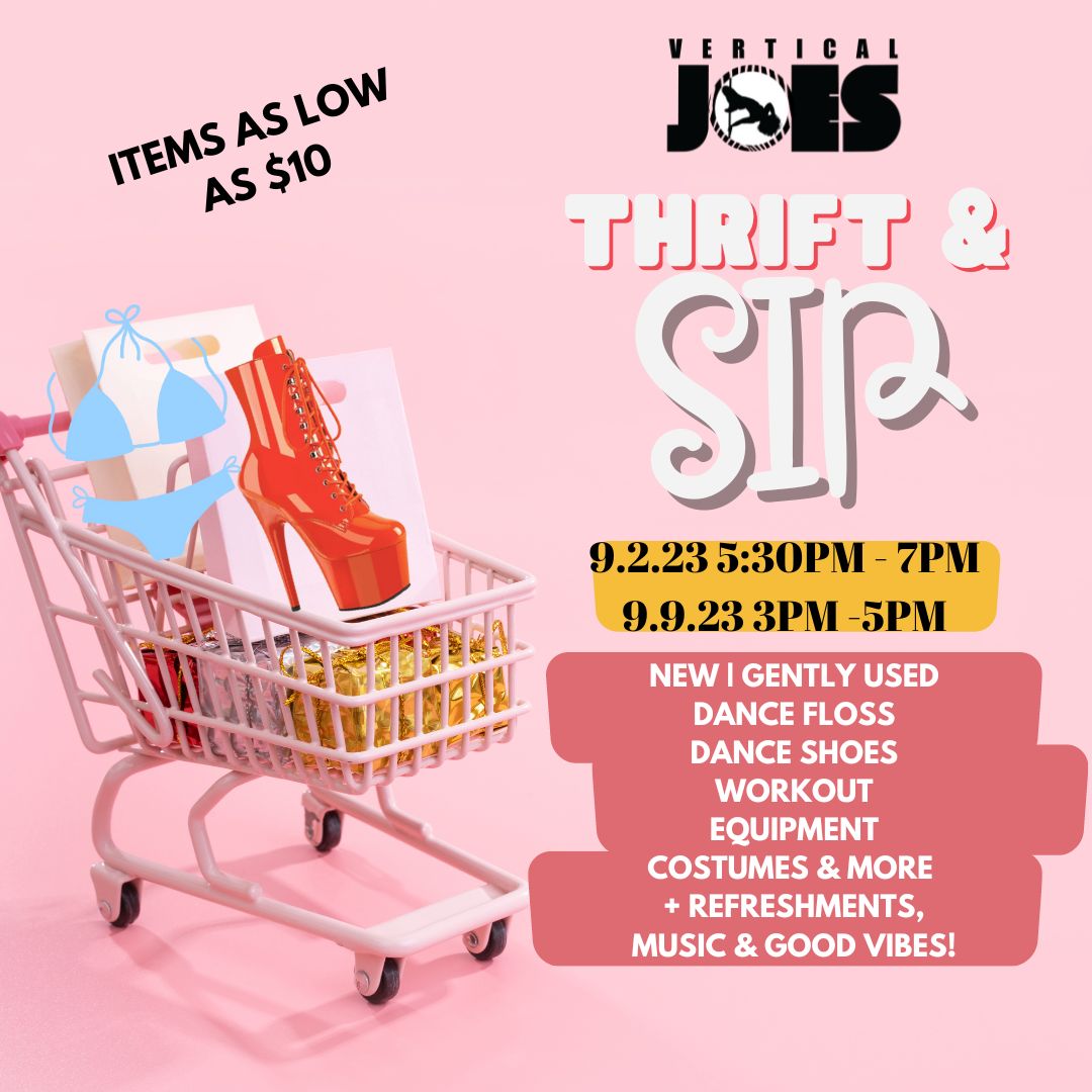 Thrift & Sip Dancers Clearance Sale
