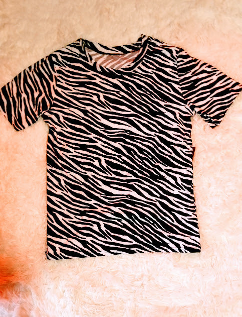 Zebra Fam Top